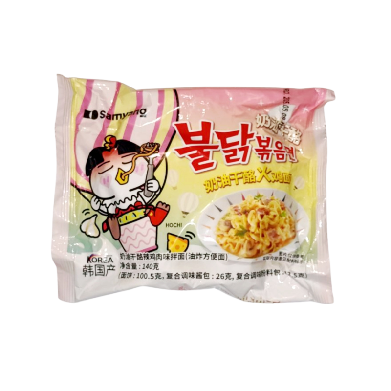 Samyang Buldak Cream Carbonara Hot Chicken Flavor Ramen 140 г