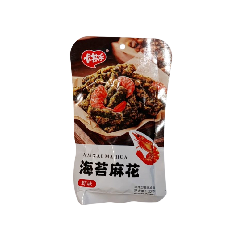 Ma Hua зі смаком морських водоростей і креветки (32 г)