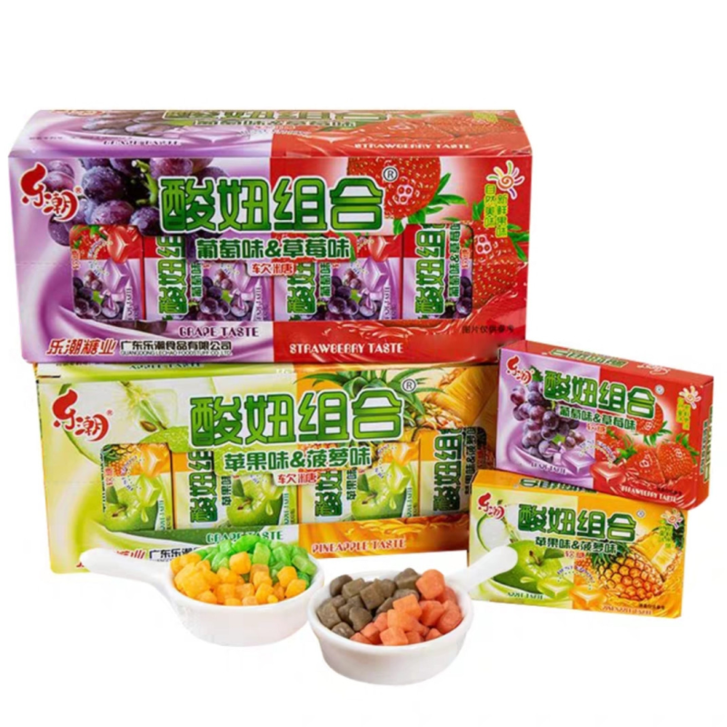 Цукерки кислі жувальні 14 г Перстк-чорниця Цукерки кислі жувальні 14 г Перстк-чорниця