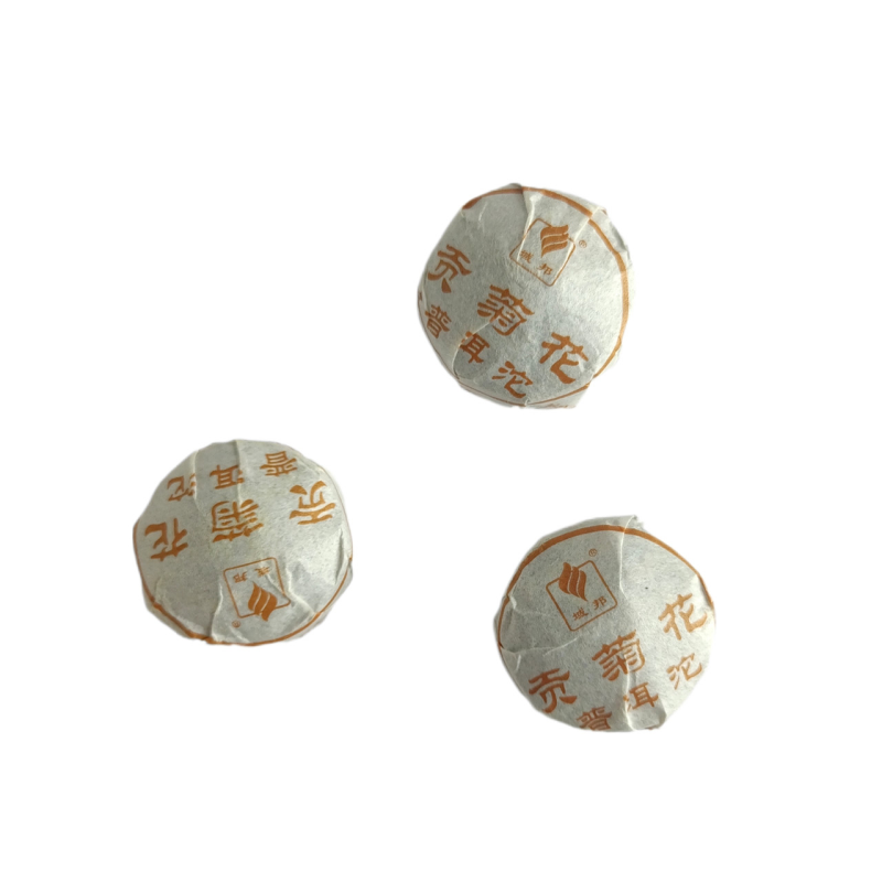 Чай Пуер міні точа з хризантемою