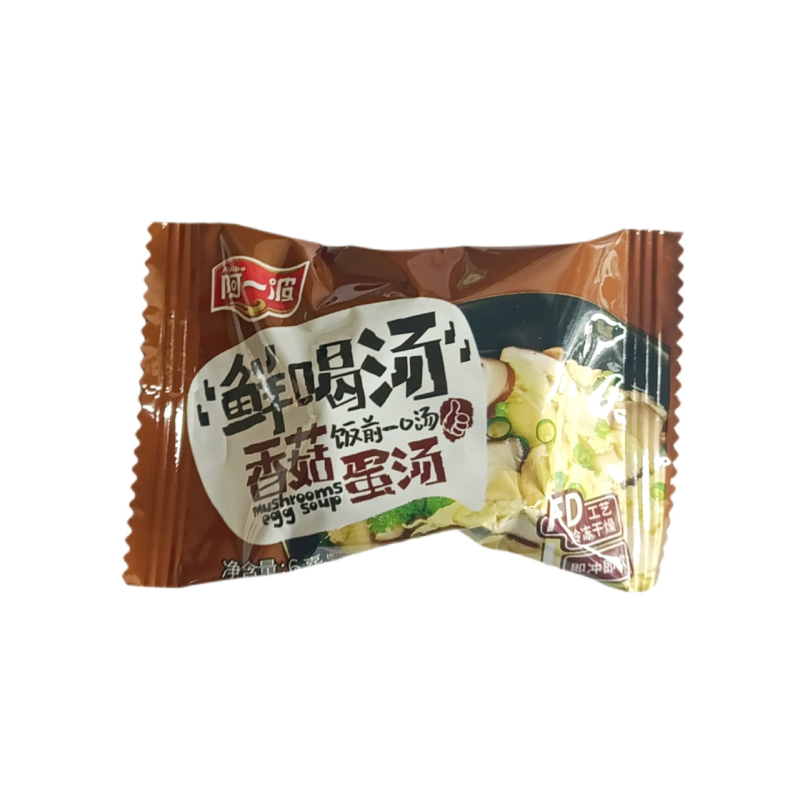 Суп грибний з яйцем швидкого приготування